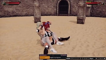 Bunny vs polly nf3d mma battle