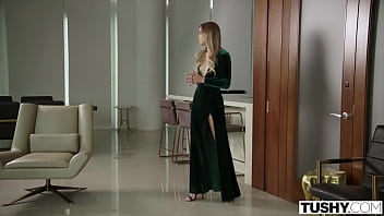 Tushy seductive blonde has anal