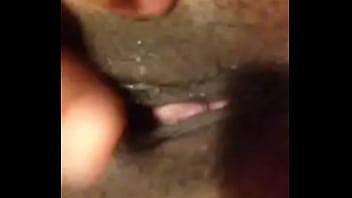 Teen girl touch pussy black