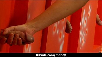 Desperate teen naked in public and fucks to pay rent 29