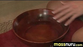 Slippery massage with happy end 8