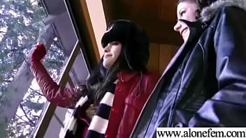 Sexy hot girl masturbating in front of camera clip 19