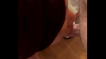 A nice lady gives me a gentile blowjob