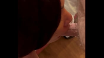 A nice lady gives me a gentile blowjob