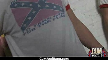 Crazy group interracial blowjob wow 30