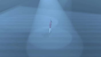 Gordão das tetas balança com a menina balança dançarina competem