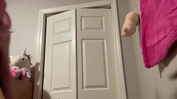 Taking off clothes and showing off body