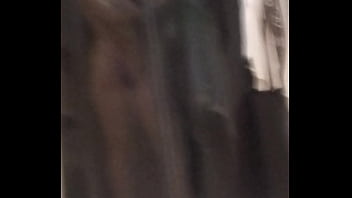 Sexy teen blonde in shower by spycam