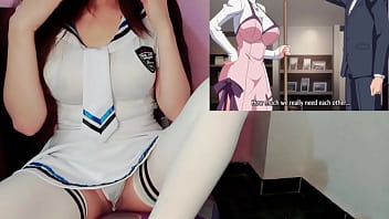 La engaña con 4 chicas y ella le pide que entonces hagan una orgia hentai tsugou no yoi sexfriend cap 1