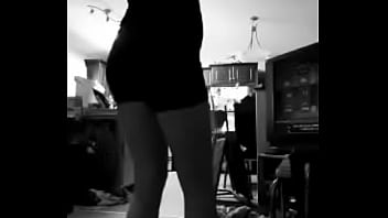 Little slut shaking that tight ass