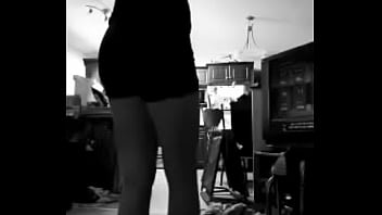 Little slut shaking that tight ass