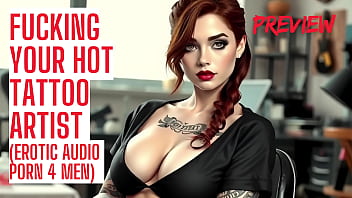 Fucking your tattoo artist audio porn