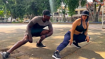 Busty milf student fucked by trainer with a big black cock xanderblackx