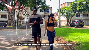 Busty milf student fucked by trainer with a big black cock xanderblackx