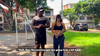 Busty milf student fucked by trainer with a big black cock xanderblackx