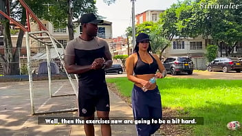 Busty milf student fucked by trainer with a big black cock xanderblackx