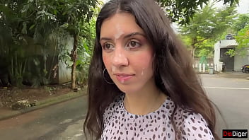 Slutty babysitter must fuck her boss to keep her job public cumwalk