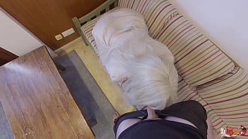 Stepmom asked me to fuck her and cum in her mouth i caught her masturbating