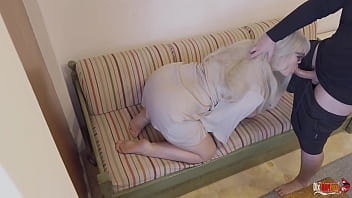 Stepmom asked me to fuck her and cum in her mouth i caught her masturbating