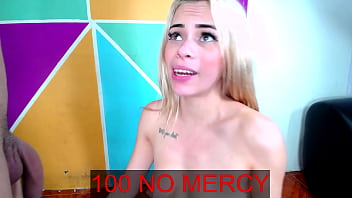 Beautiful blonde gives deep blowjobs