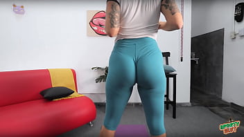 Huge tits new sporty latina and puffy pussy