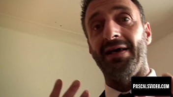 Busty redhead while receiving a wild pussy pound Busty redhead while receiving a wild pussy pound