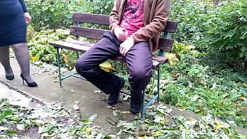 Our dirty hobby is cumming on the street