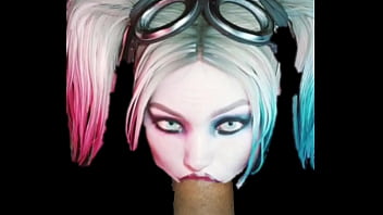 Harley quinn te da una mamada