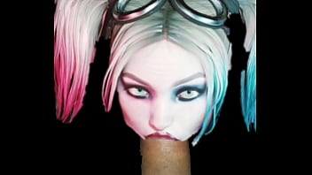 Harley quinn te da una mamada