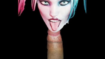 Harley quinn te da una mamada