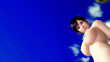 Kokoro wanted to sunbath in the nude and thought i was asleep