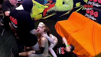 Behind the scenes at ggg studio with 3 german sluts