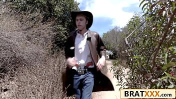 Thanksgiving roleplay goes wild with petite asian riding hard