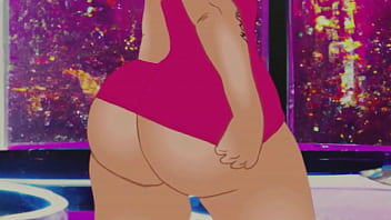 Extended teaser of big booty gigi live action and toon version mash up