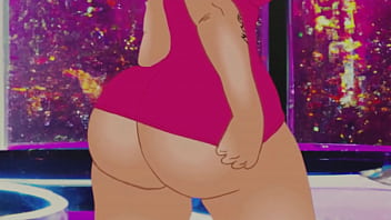 Extended teaser of big booty gigi live action and toon version mash up