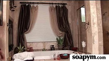 Erotic soapy massage with happy ending 6