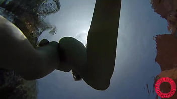 Underwater scenes samantha rone masturbates inside the pool