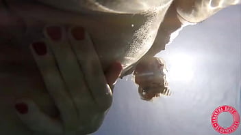 Underwater scenes samantha rone masturbates inside the pool