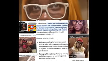 Sex model shabrim with a message