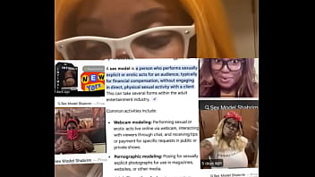 Sex model shabrim with a message