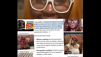 Sex model shabrim with a message