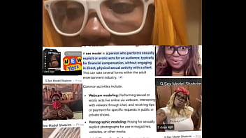 Sex model shabrim with a message