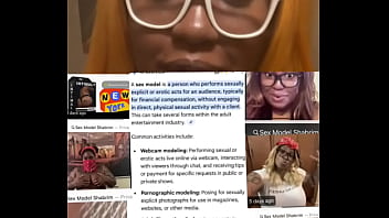 Sex model shabrim with a message