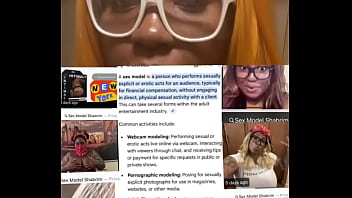 Sex model shabrim with a message