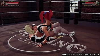 Polly vs bunny nf3d female mma battle