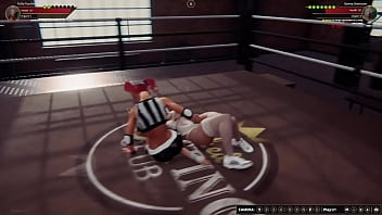 Polly vs bunny nf3d female mma battle