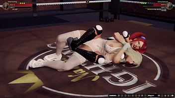 Polly vs bunny nf3d female mma battle