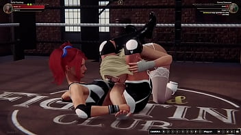 Polly vs bunny nf3d female mma battle