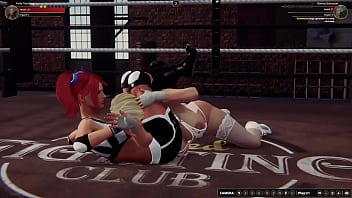 Polly vs bunny nf3d female mma battle