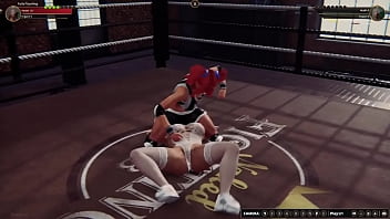Polly vs bunny nf3d female mma battle